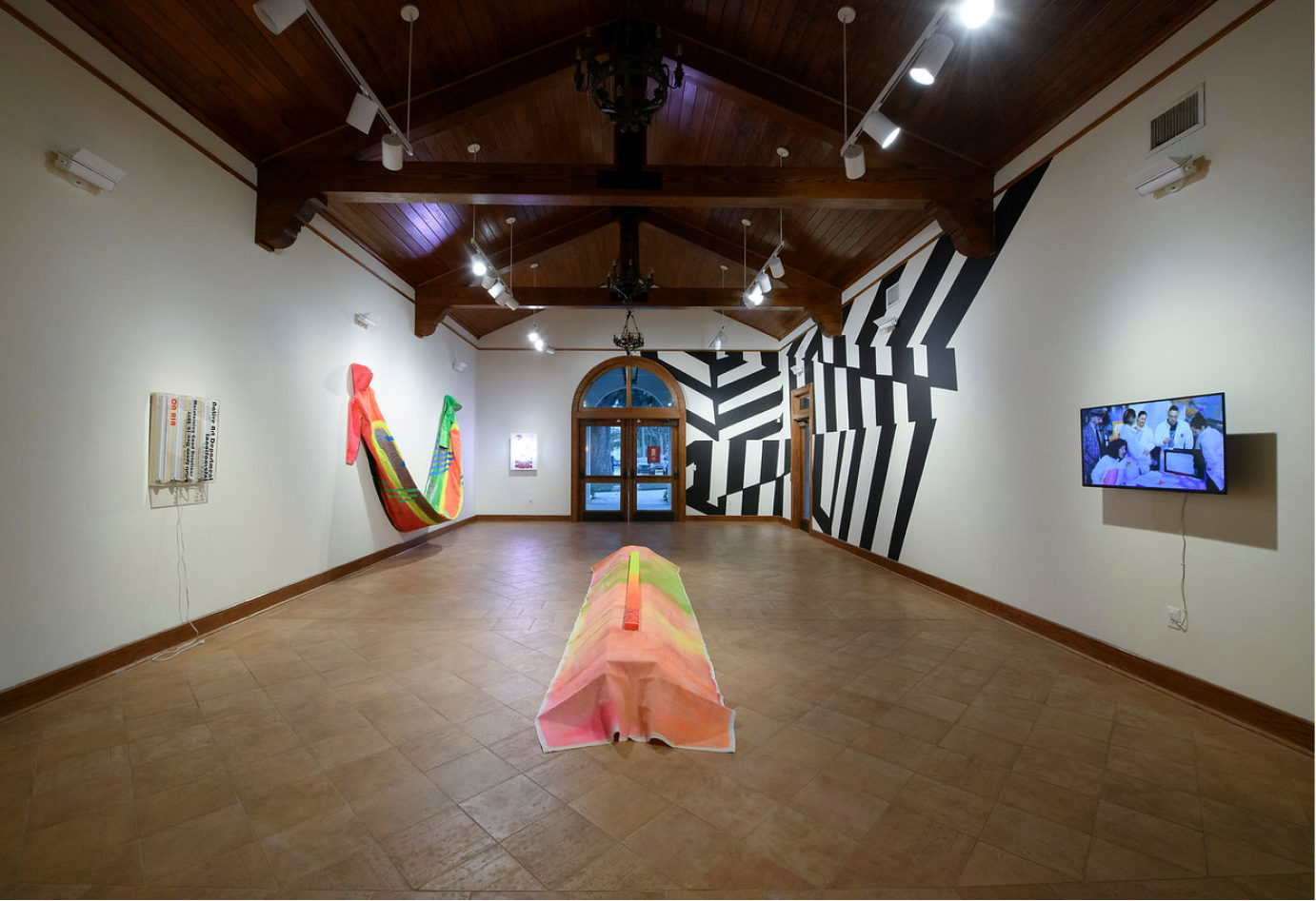 Exhibition view of Bureau of Aesthetics, featuring multiple pieces of work